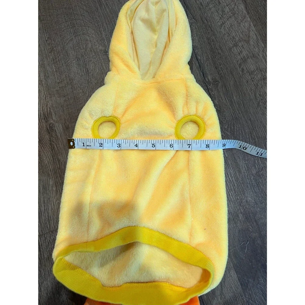 Small Duck Dog Costume with Hood